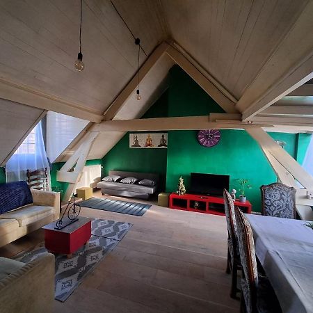 The Green Retromodern Duplex Apartment Antwerp Exterior photo