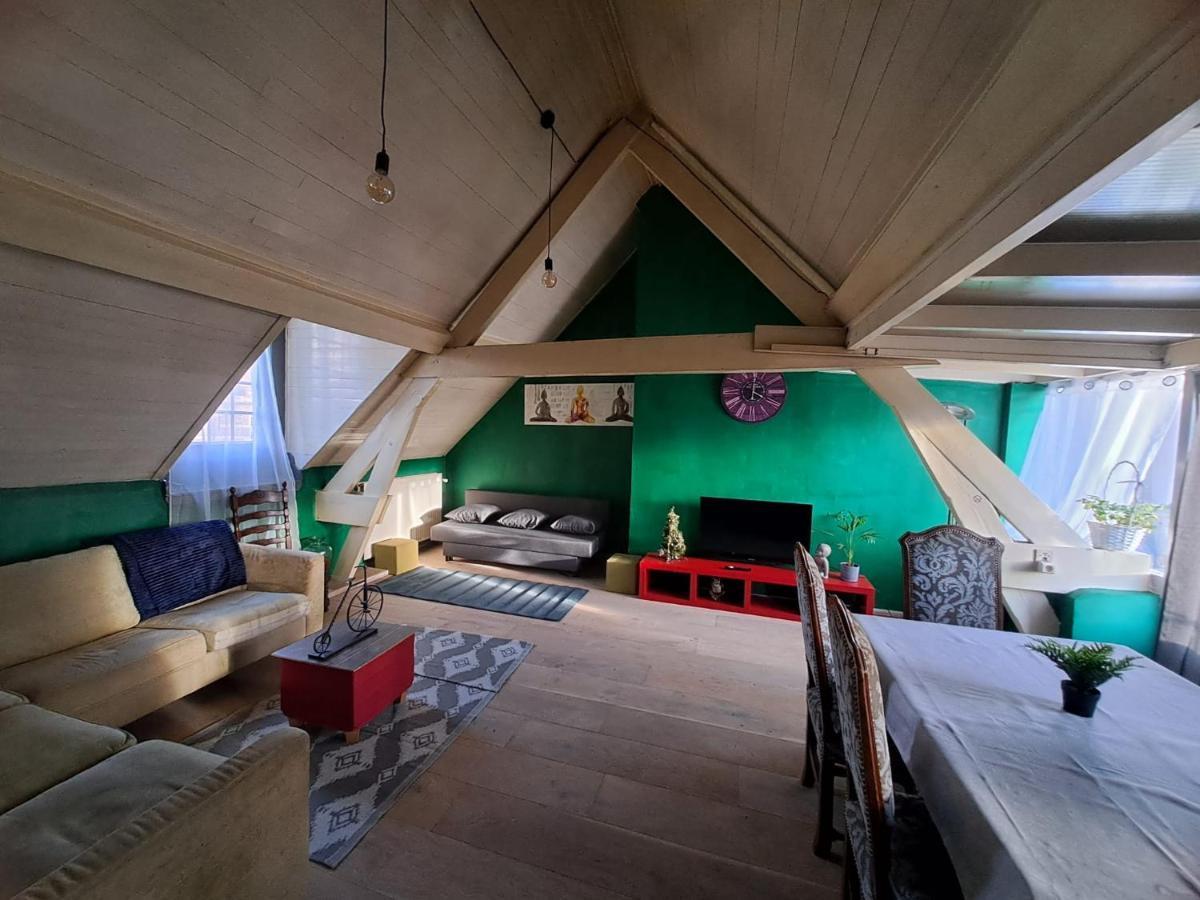 The Green Retromodern Duplex Apartment Antwerp Exterior photo
