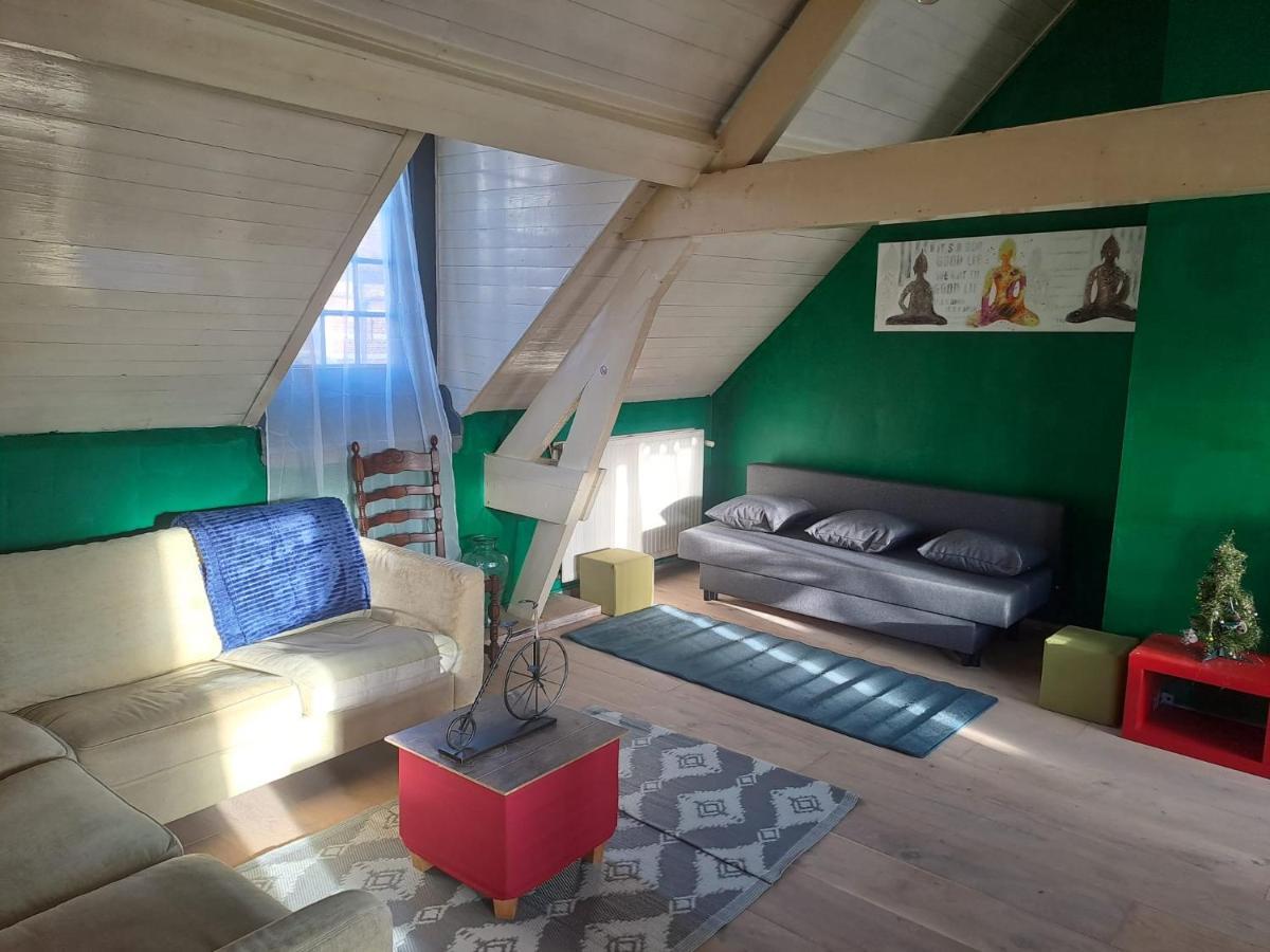 The Green Retromodern Duplex Apartment Antwerp Exterior photo